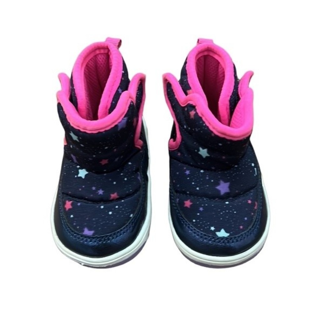 Surprize by Stride Rite baby Aster Boots | Blue Pink & Purple | Toddler 4